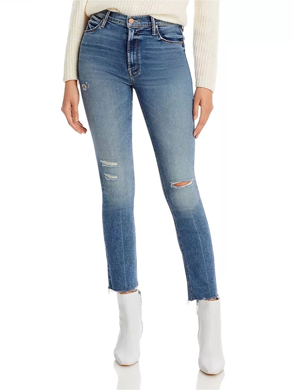 MOTHER Mid-Rise Skinny Jeans NWT